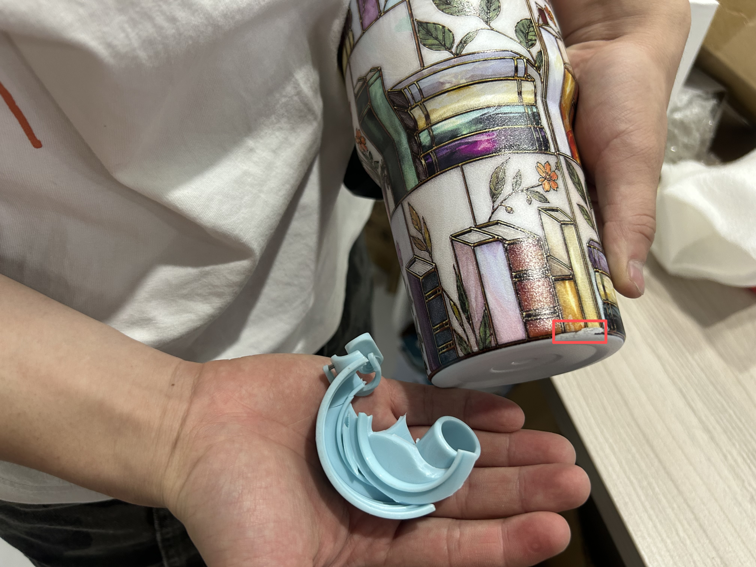 VonoCup product damage and quality support